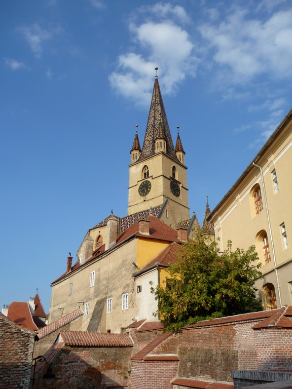 Stadtansicht in Hermannstadt (Sibiu) - small