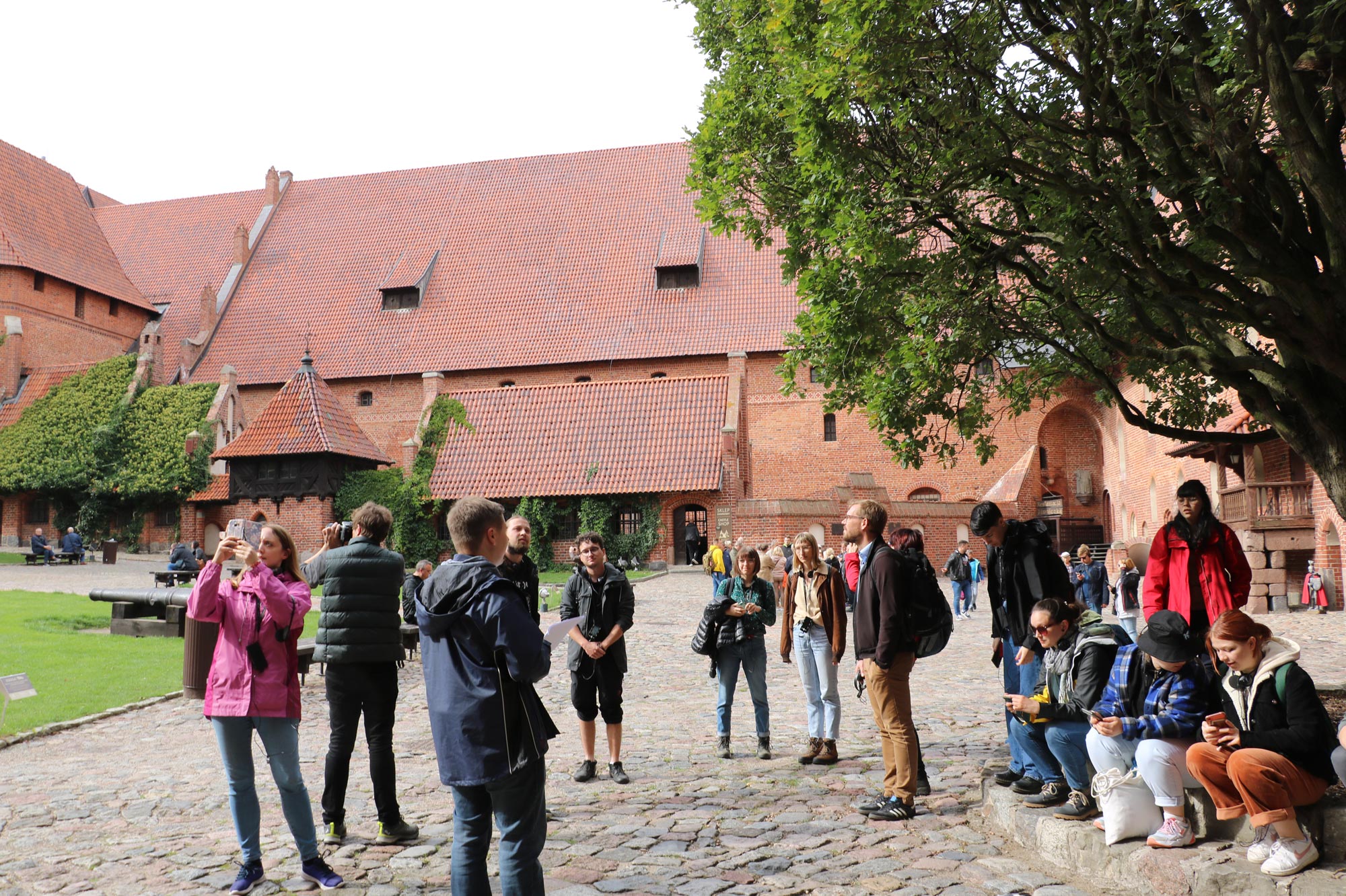 Malbork: Innenhof der Marienburg